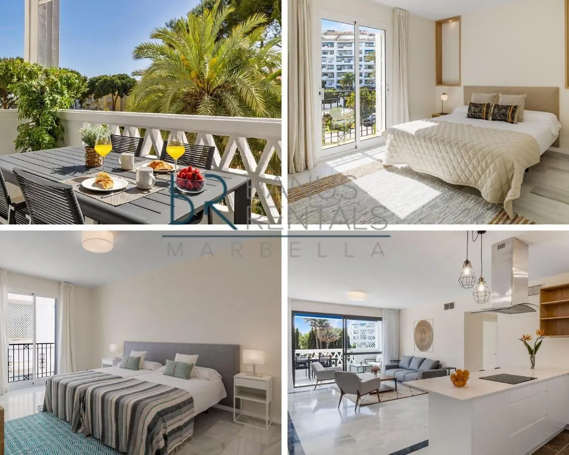 Stylish Sea View Apartment In Playas Del Duque Marbella