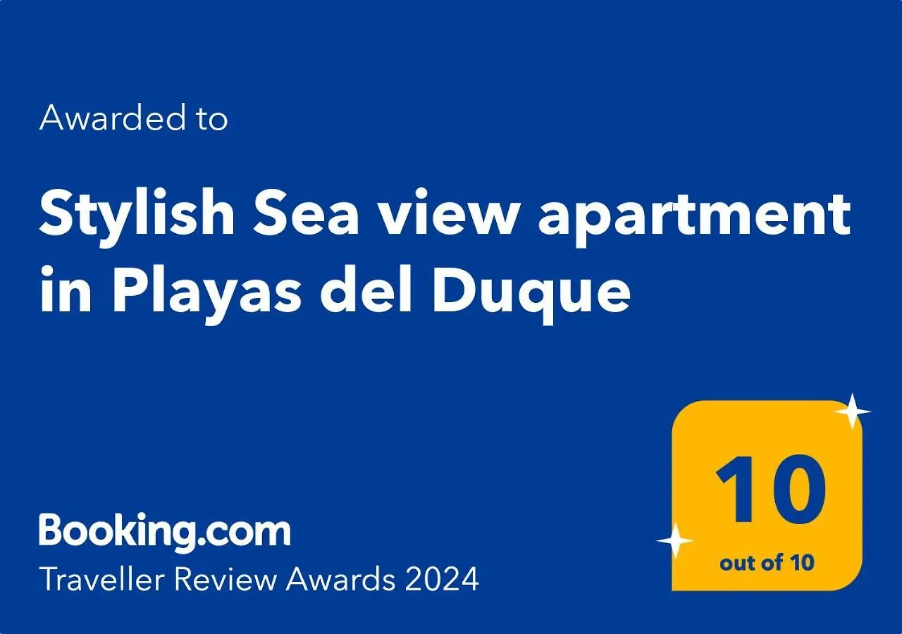 Stylish Sea View Apartment In Playas Del Duque Marbella